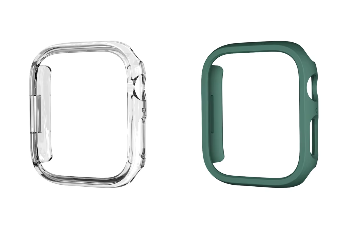 Apple Watch Case 42mm 46mm •  Shockproof Hard PC Bumper Cover • Pack of 2