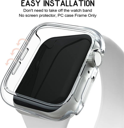 Apple Watch Case 42mm 46mm •  Shockproof Hard PC Bumper Cover • Pack of 2
