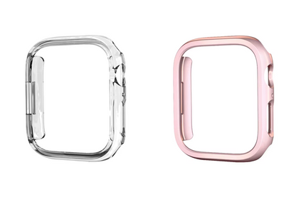 Apple Watch Case 42mm 46mm •  Shockproof Hard PC Bumper Cover • Pack of 2