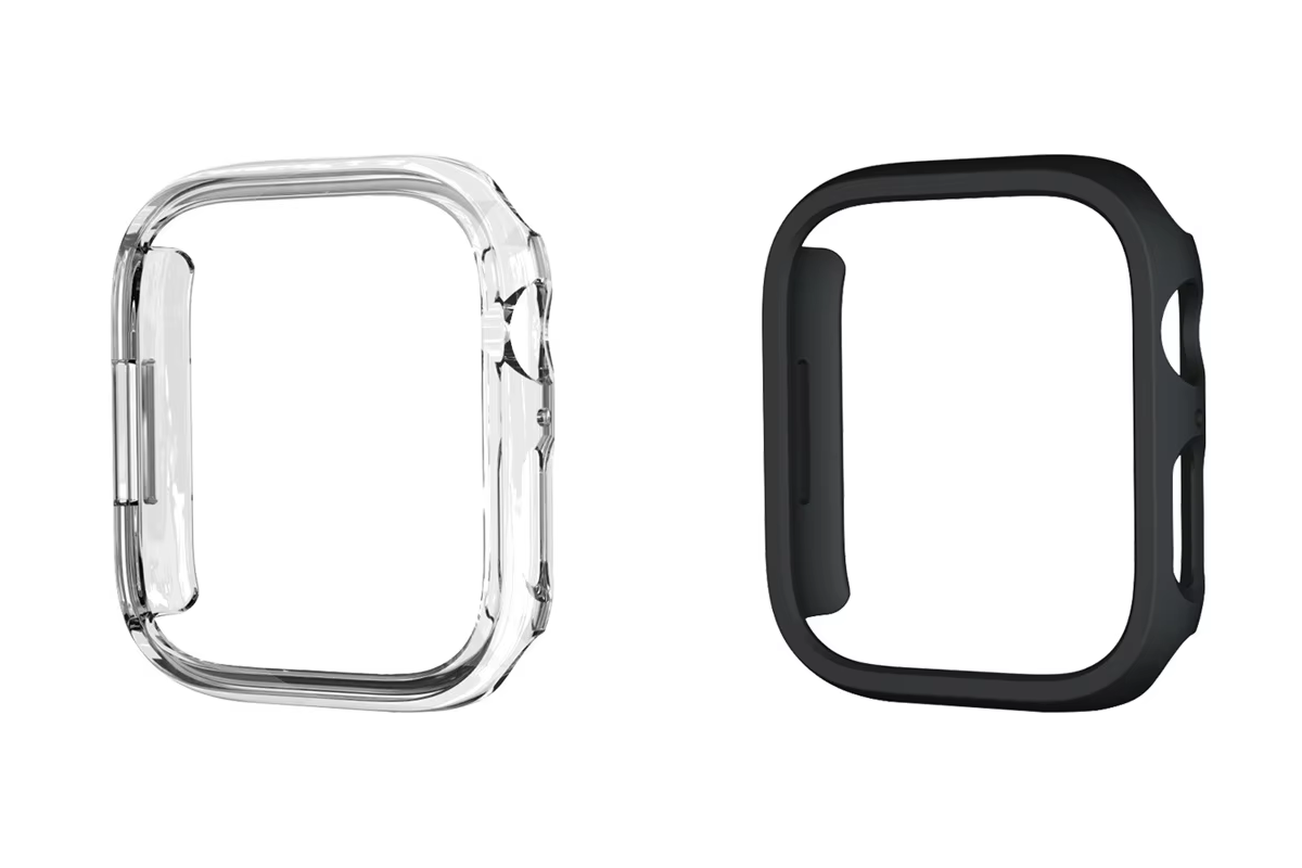 Apple Watch Case 42mm 46mm •  Shockproof Hard PC Bumper Cover • Pack of 2
