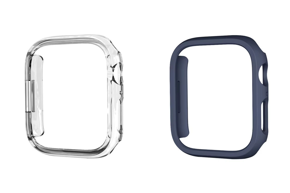 Apple Watch Case 42mm 46mm •  Shockproof Hard PC Bumper Cover • Pack of 2