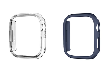 Apple Watch Case 42mm 46mm •  Shockproof Hard PC Bumper Cover • Pack of 2