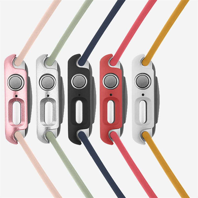 Apple Watch Case 42mm 46mm •  Shockproof Hard PC Bumper Cover • Pack of 2