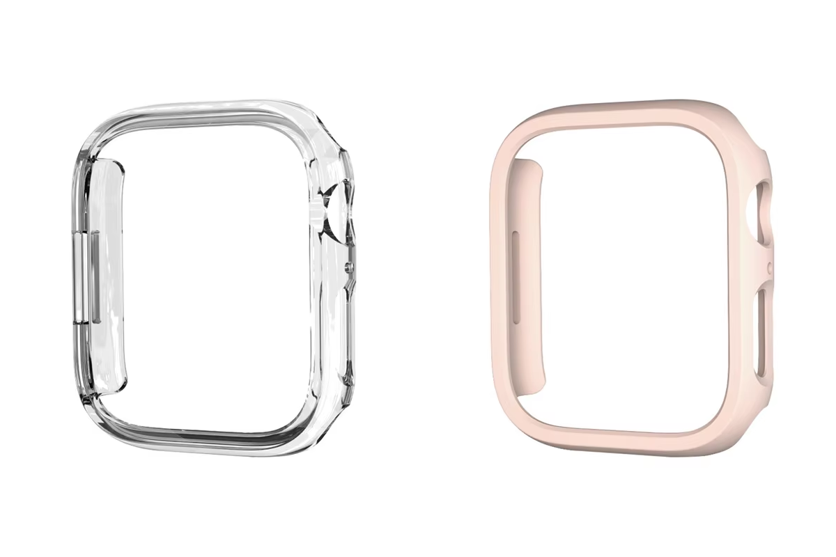 Apple Watch Case 42mm 46mm •  Shockproof Hard PC Bumper Cover • Pack of 2