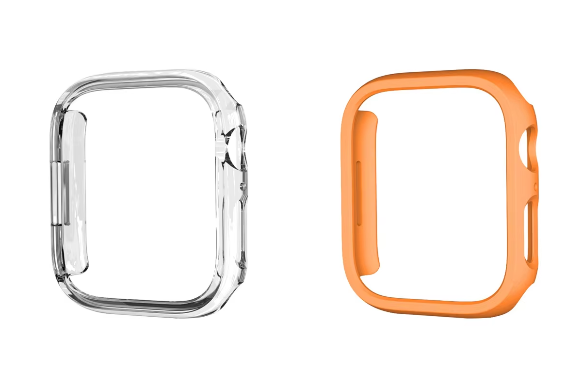 Apple Watch Case 42mm 46mm •  Shockproof Hard PC Bumper Cover • Pack of 2