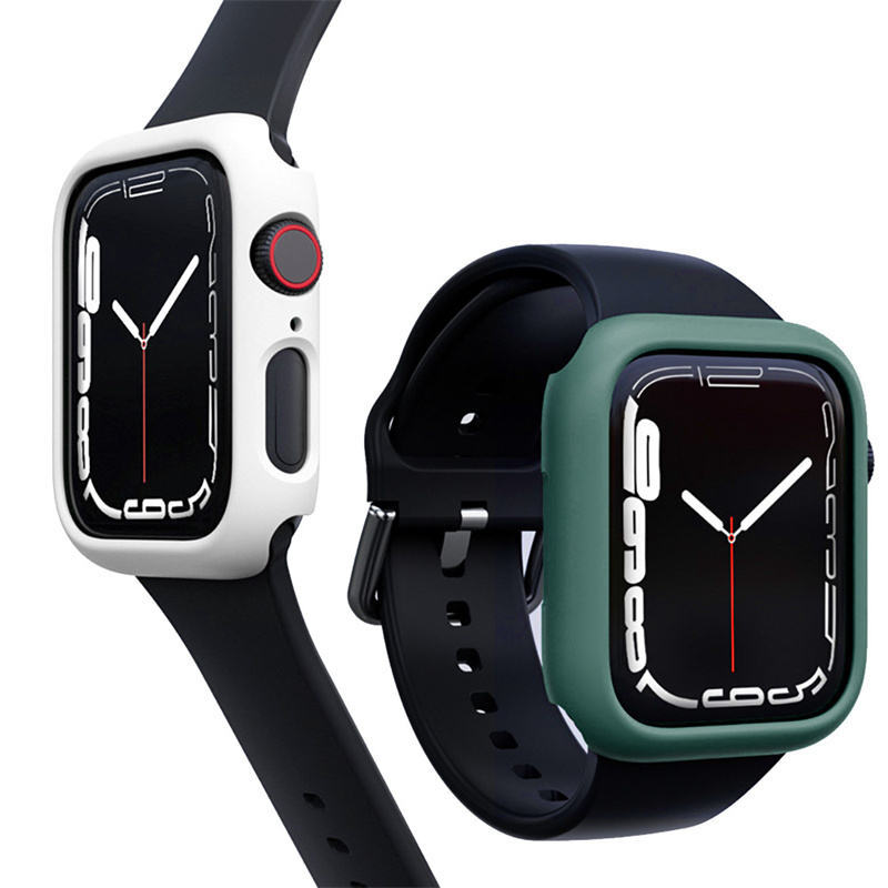 Apple Watch Case 42mm 46mm •  Shockproof Hard PC Bumper Cover • Pack of 2
